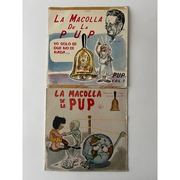 La Macolla De La Pup Vol 1 & 2 Don Hermenegildo Torres LP Discos Sonovox Import